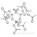 1,2,3-Triaqua-1,2: 1,2: 1,3: 1,3: 2,3: 2,3-hexa-m-acétato (O, O &#39;) - m3-oxo-triangulo- acétate de triiridium CAS 52705-52-9